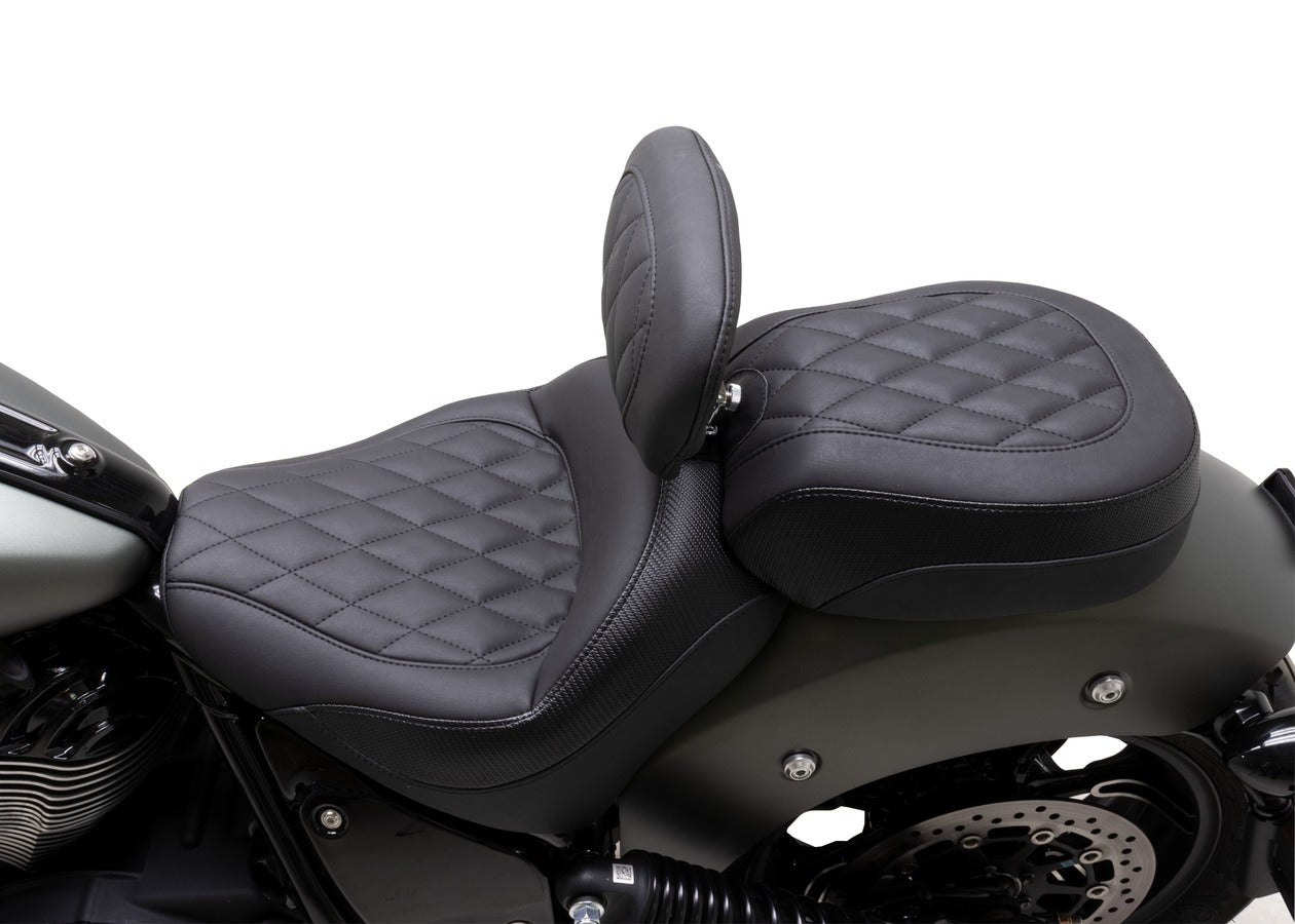 Standard Touring Passenger Motorcycle Seat for Indian Chief 2022-2024