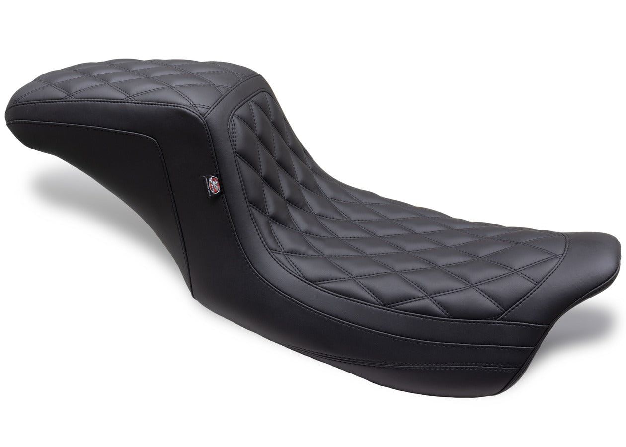 Double Diamond Squareback Motorcycle Seat for Harley Davidson™ FL Touring 2008–2024*