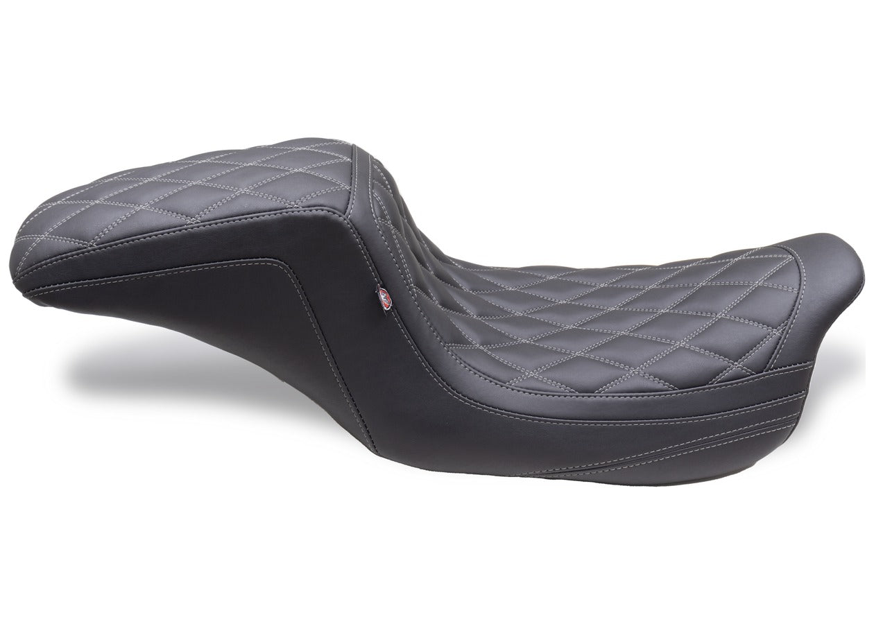 Double Diamond Squareback Motorcycle Seat for Harley Davidson™ FL Touring 2008–2024*