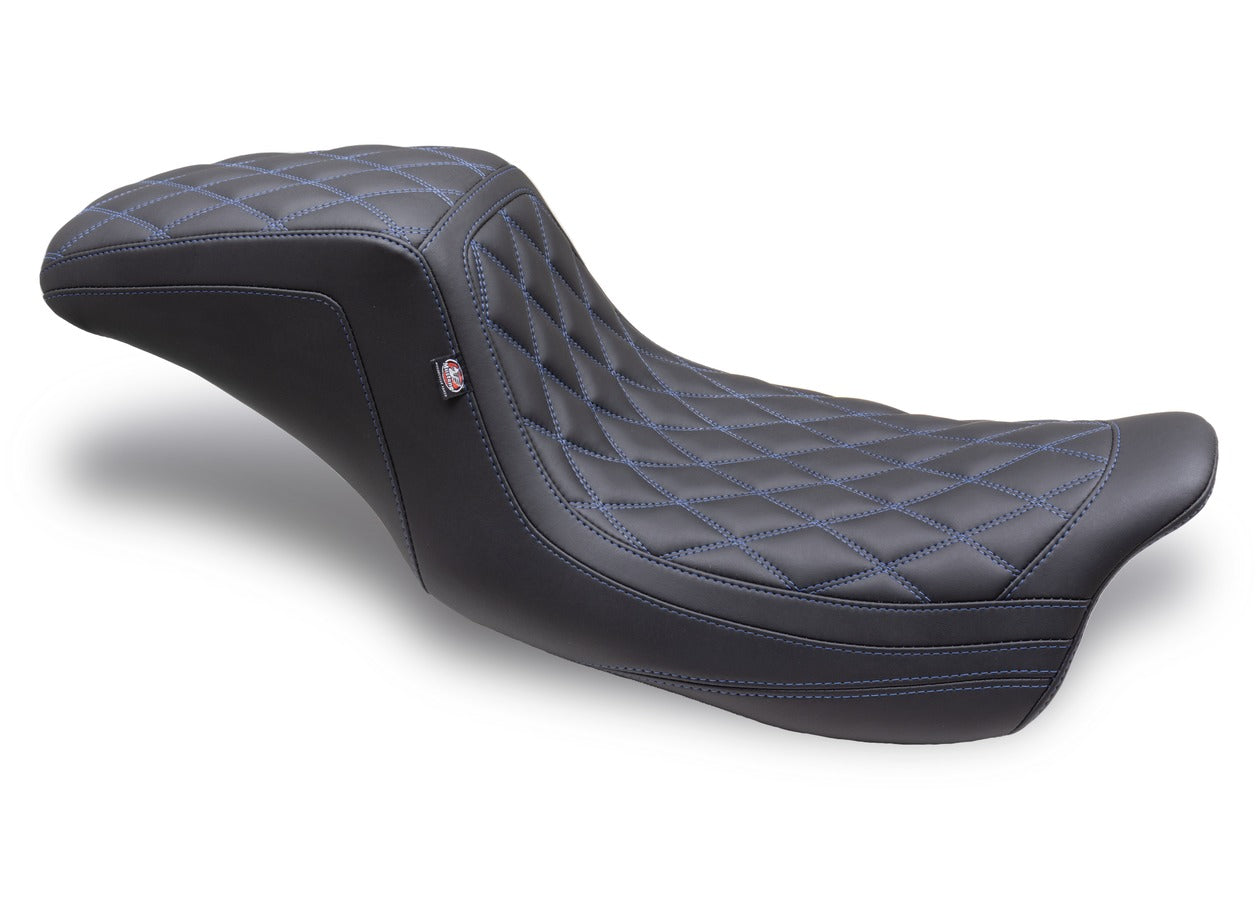 Double Diamond Squareback Motorcycle Seat for Harley Davidson™ FL Touring 2008–2024*