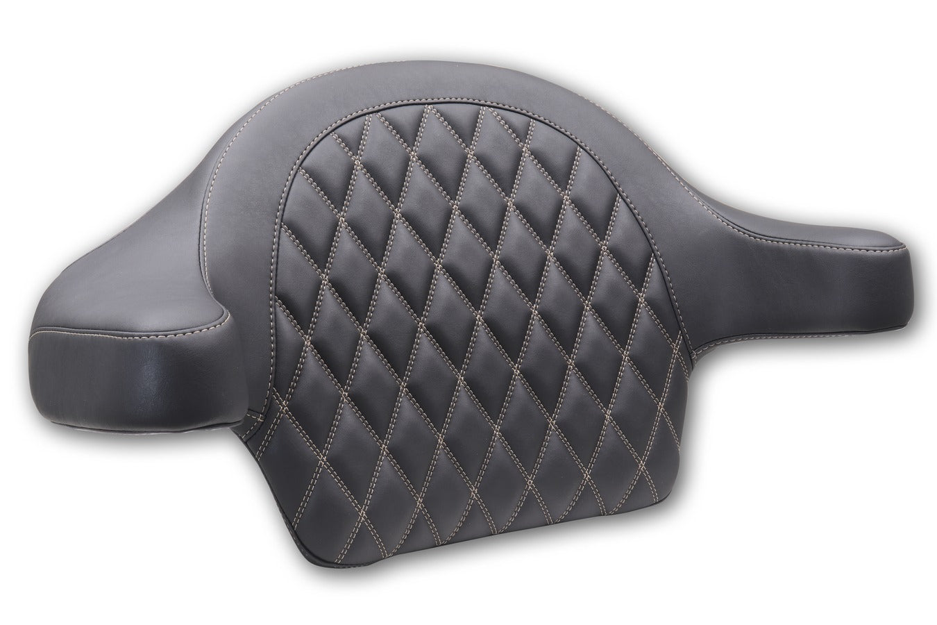 Double Diamond Extended Arm Wrap-Around Backrest for Harley-Davidson FL Touring 2014-2025