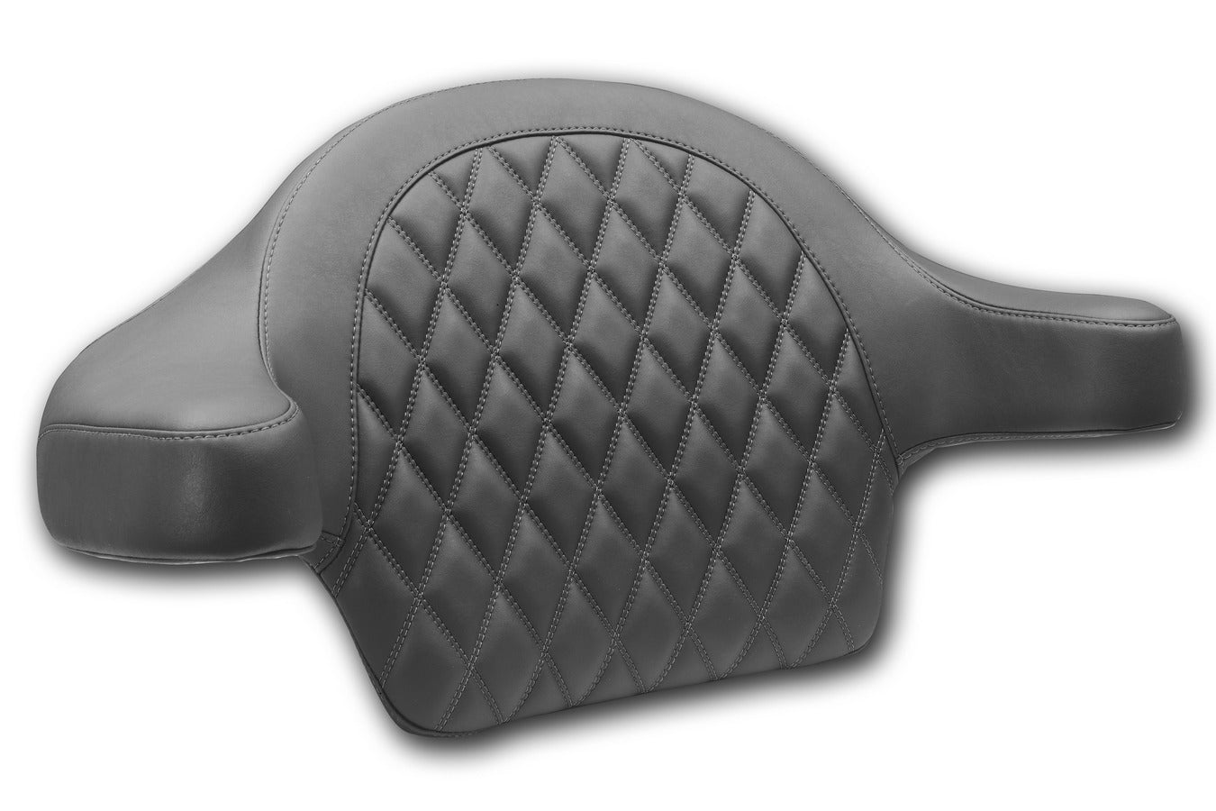Double Diamond Extended Arm Wrap-Around Backrest for Harley-Davidson FL Touring 2014-2025