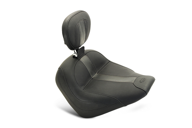 Standard Touring Solo Seat with Driver Backrest for Indian Scout 2015-