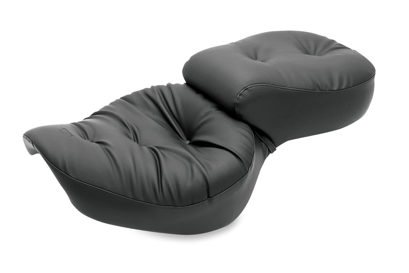 Wide Touring One-Piece, 2-Up Motorcycle Seat for Harley-Davidson Dyna 2006-2017