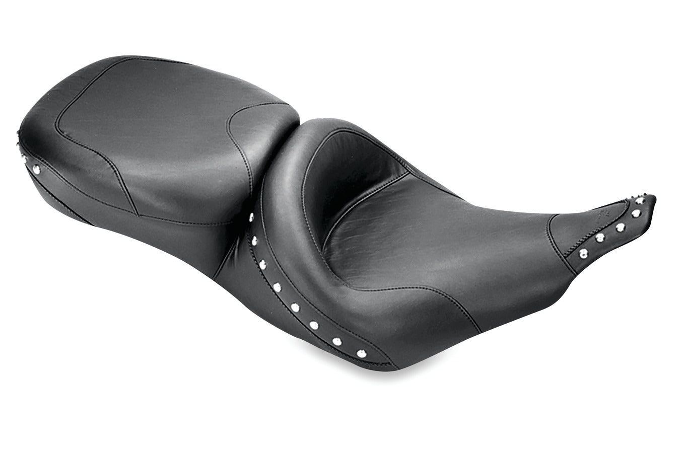 Standard Touring One-Piece, 2-Up Motorcycle Seat for Harley-Davidson Electra Glide & Road Glide 1997-2007