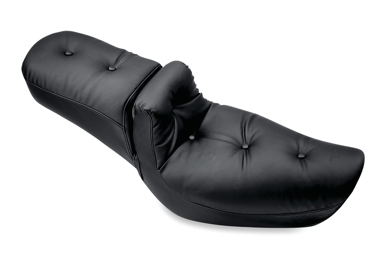 Duke One-Piece, 2-Up Motorcycle Seat for Harley-Davidson Dyna 2006-2017