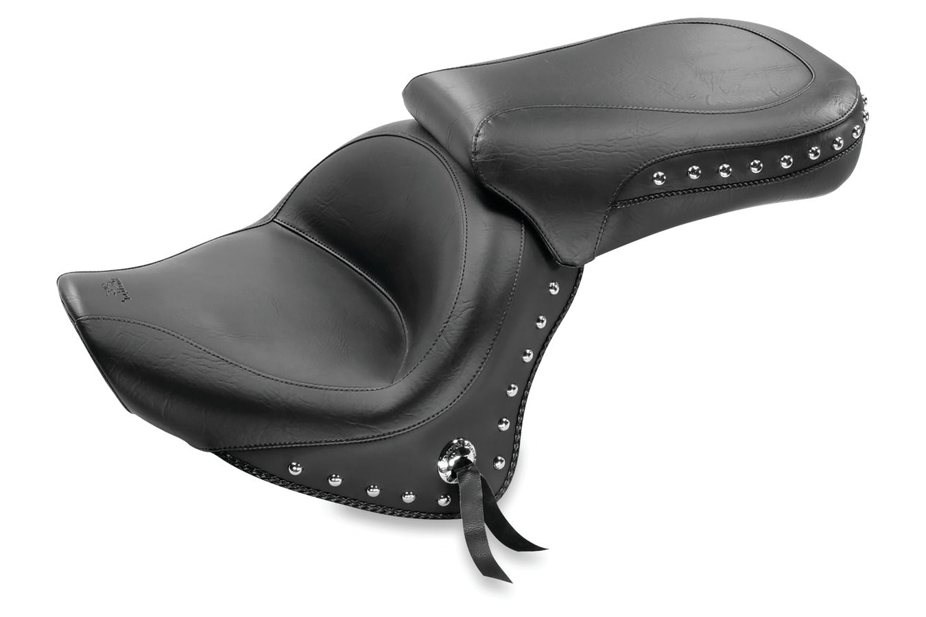 Wide Touring Motorcycle Seat for Yamaha V-Star 650 Classic 1998-2010 & V-Star 650 Silverado 2002-2010