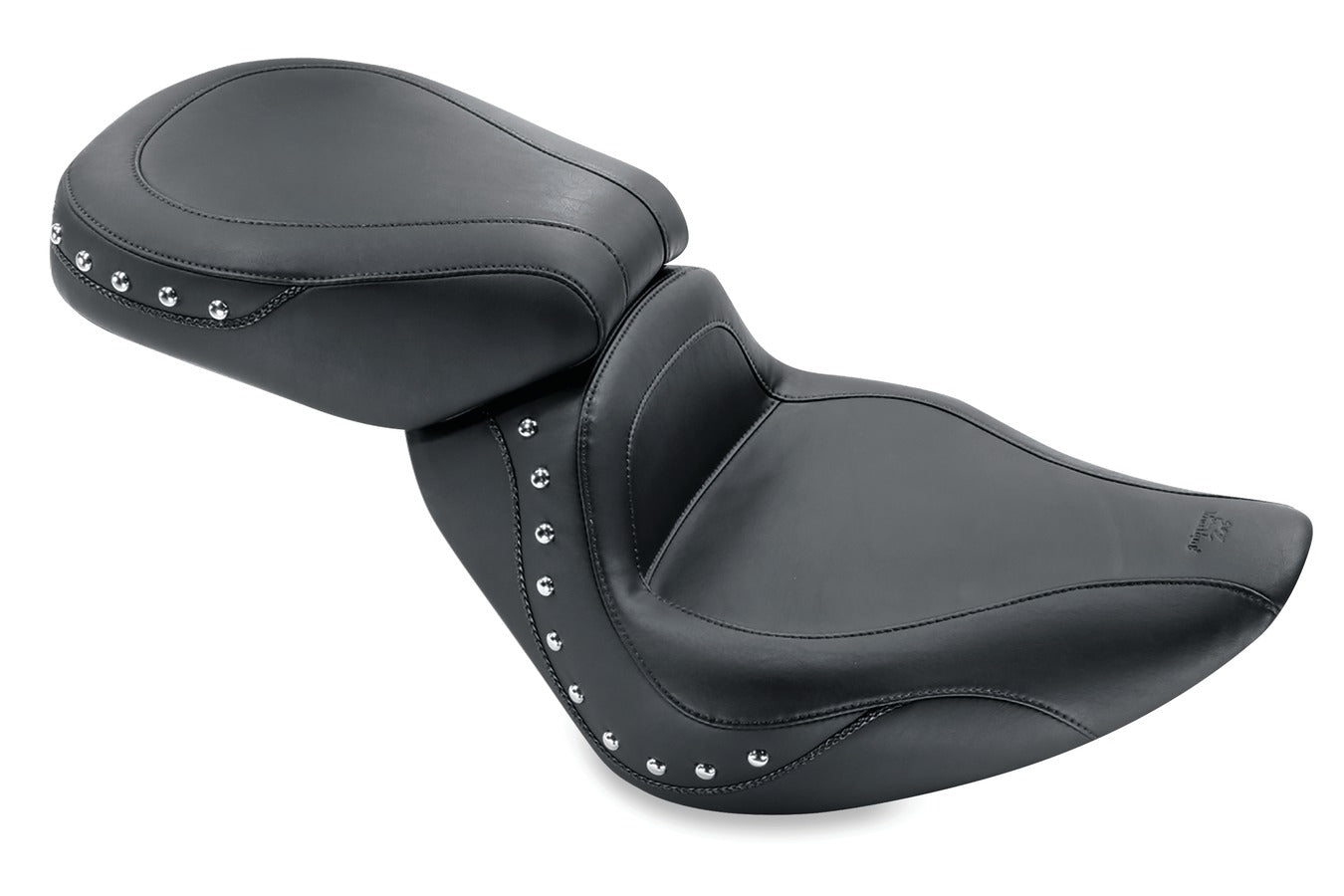 Sport Touring Passenger Motorcycle Seat for Harley-Davidson Softail Wide Tire 2006-2017 (200mm)