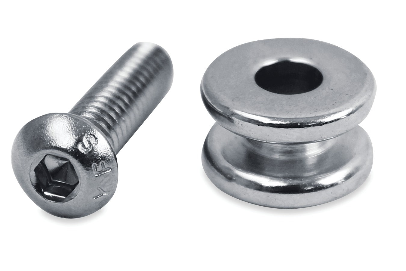 1/4"-20 x 1" Bolt & Spool Washer for Harley-Davidson