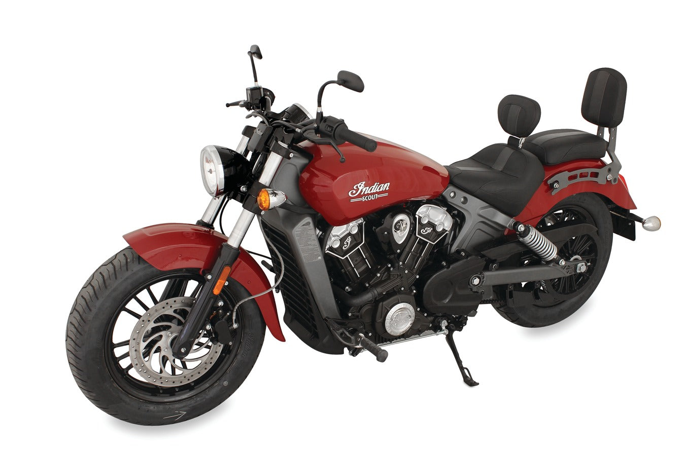 Standard Touring Solo Motorcycle Seat for Indian Scout 2015-2024