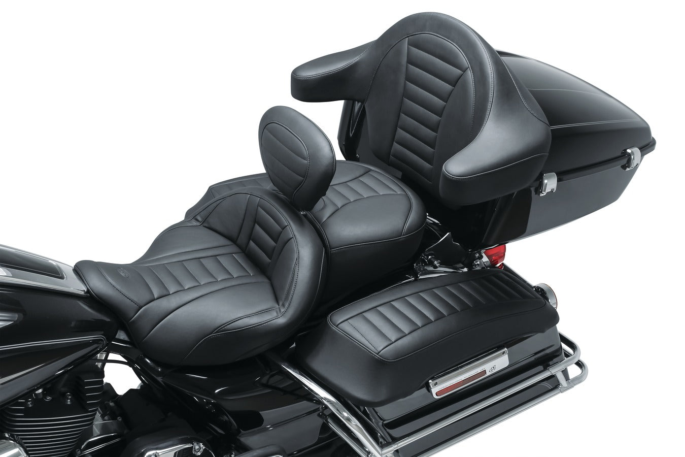 Super Touring Deluxe Driver Backrest for Harley-Davidson FL Touring 2008-2024*