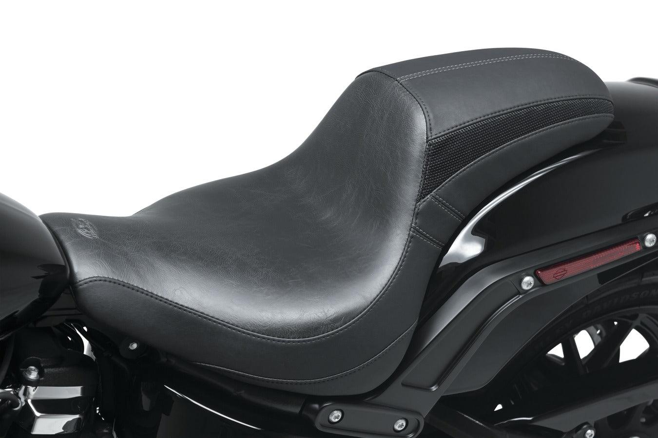 Tripper Fastback™ One-Piece, 2-Up Motorcycle Seat for Harley-Davidson Fat Bob 2018-2023