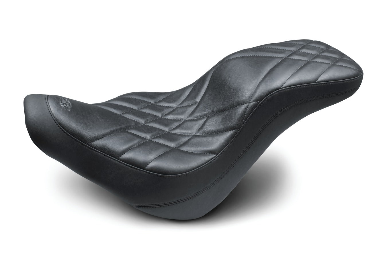 DayTripper™ One-Piece, 2-Up Motorcycle Seat for Harley-Davidson Low Rider S/ST, & Low Rider El Diablo 2018-2024, Sport Glide 2018-2021