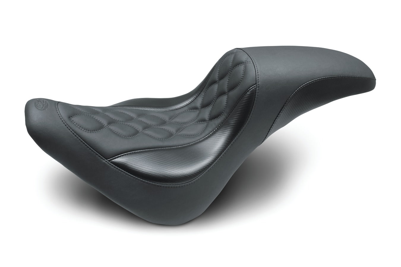 Tripper Fastback™ One-Piece, 2-Up Motorcycle Seat for Harley-Davidson Softail Slim 2018-2021