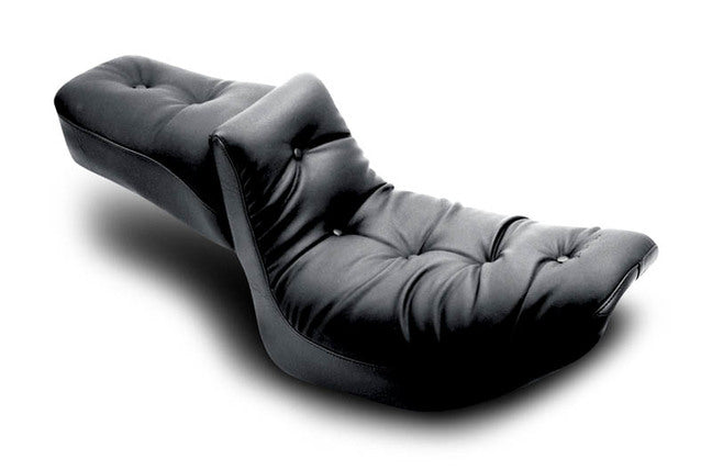 Duke 2 piece motorcycle seat for Harley-Davidson FXR 1982-2000