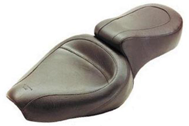 Standard Touring One-Piece, 2-Up Motorcycle Seat for Harley-Davidson Sportster 1982-1995