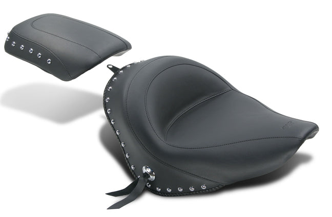 Standard Touring Solo Motorcycle Seat for Harley-Davidson Softail Wide Tire 2006-2017 (200mm)