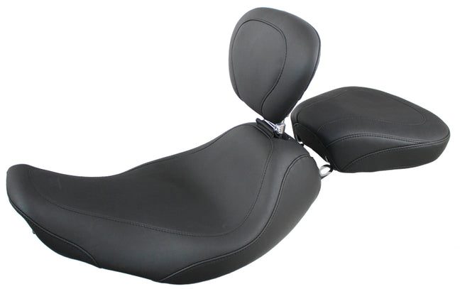 Wide Tripper™ Solo Motorcycle Seat for Harley-Davidson FL Touring 1997-2007