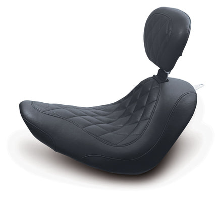 Wide Tripper™ Solo Motorcycle Seat for Harley-Davidson Softail Wide Tire 2006-2017 (200mm)