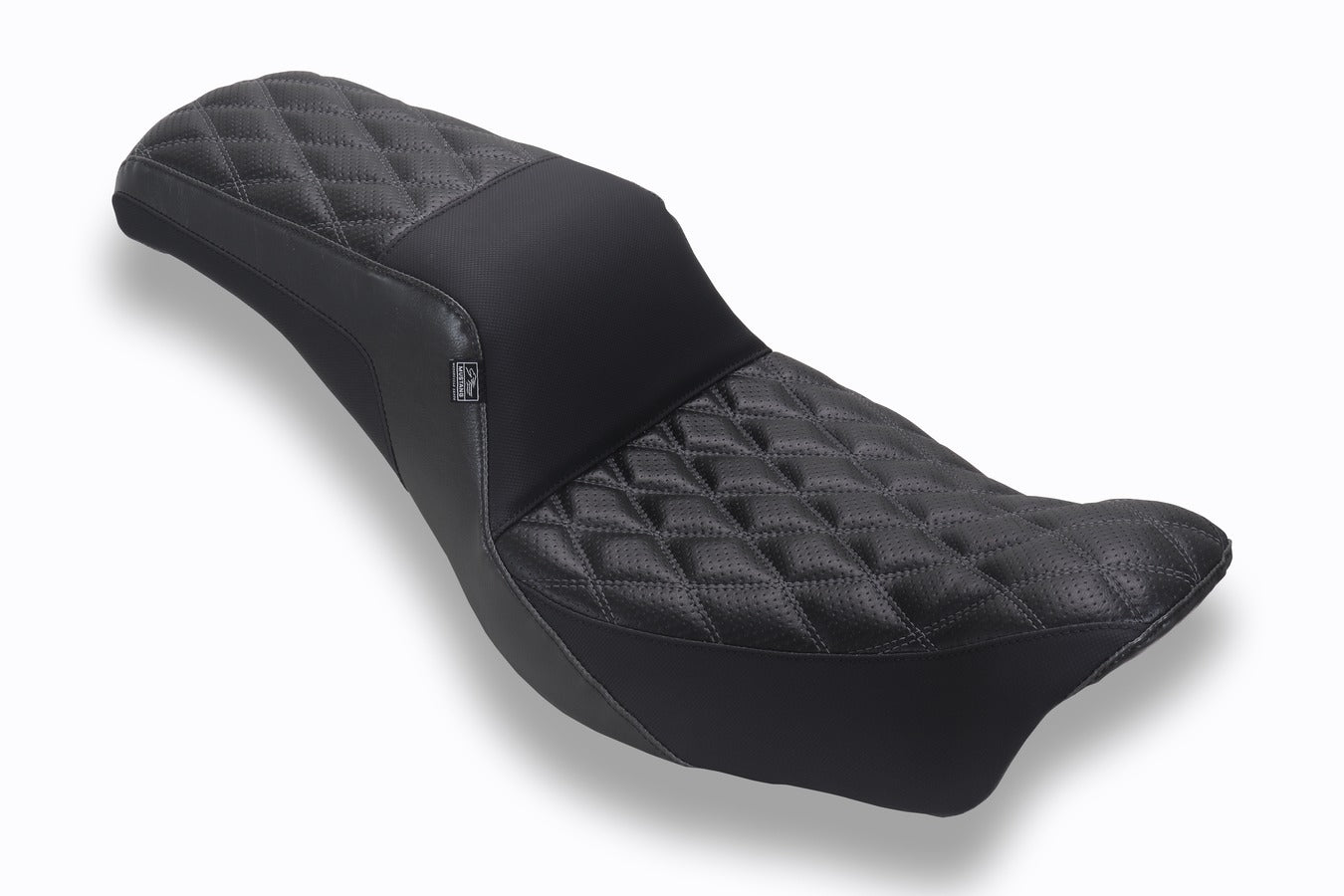 Double Diamond Squareback™  One-Piece, 2-Up for Harley-Davidson Dyna 2006-2017